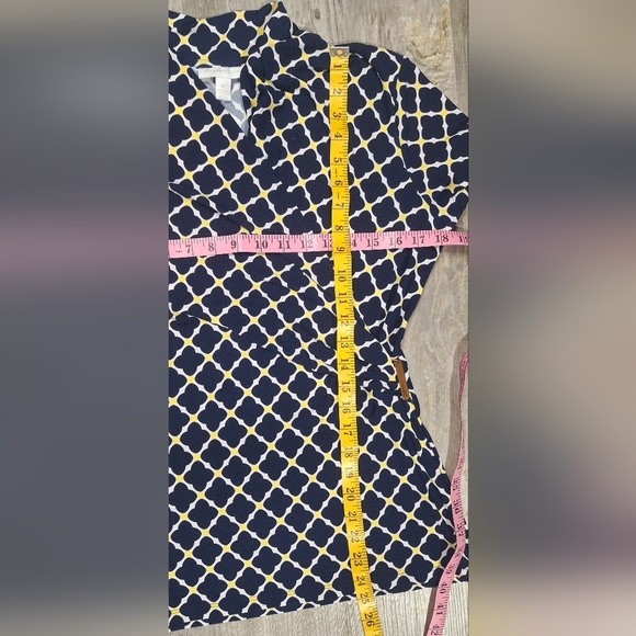 Charter Club Printed Blouse Top Womens Short Sleeve, New - Picture 10 of 11